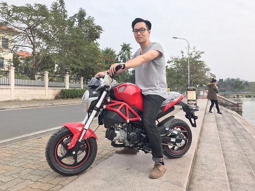 Rao bán Ducati Monster mini 110 chính chủ 2018 độ tâm huyết chất lừ   2banhvn